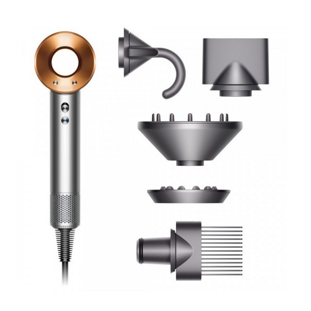 Dyson Supersonic HD07 föön Nickel/Copper (BNk/BNk/BCo) 389922-01