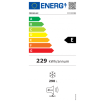 Sügavkülmakirst Frigelux CCO300BE, valge