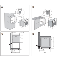 Built-in oven De Dietrich DOP4746BT