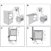 Built-in oven De Dietrich DOP4756B