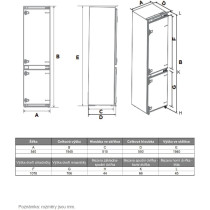 Built-in fridge De Dietrich DRC9455EN