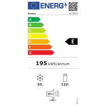 Külmik Bomann KG320.2R punane