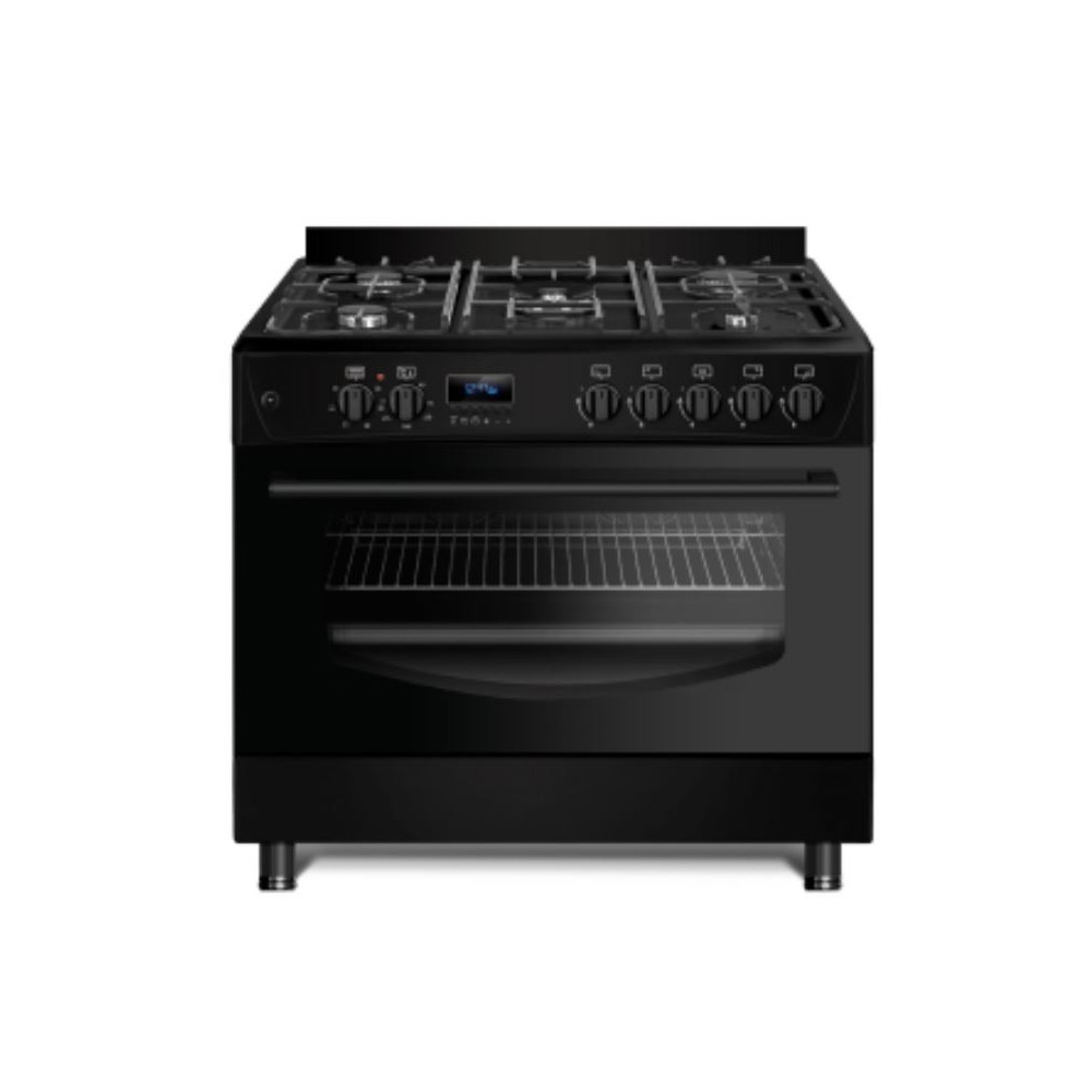 Gas and electric cooker Ravanson Modern KWGEK90B