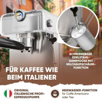 Espresso machine Proficook PCESKA1267