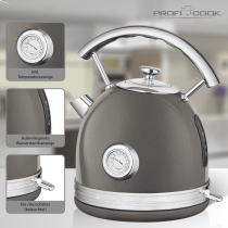 ProfiCook Water kettle vintage PCWKS1192A