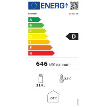 Vitriinkülmik Scandomestic SD181BE