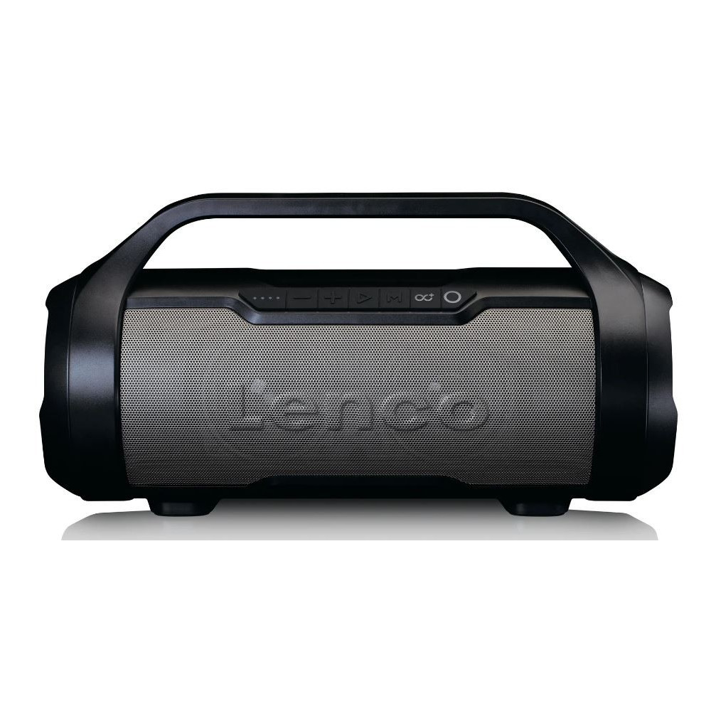 Splashproof Bluetooth® speaker Lenco SPR070BK