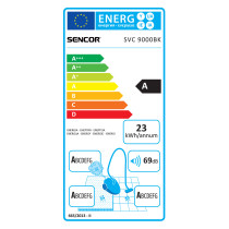 Tolmuimeja Sencor SVC9000BK