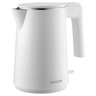 Double wall kettle Sencor, white