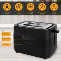 Toaster ProfiCook PCTA1244, black