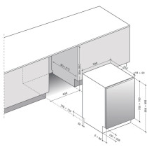 Built-in dishwasher De Dietrich DCJ632DQB