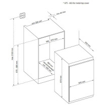 Built-in freezer De Dietrich DFU884ES