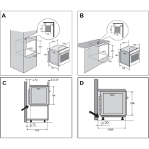 Built-in oven De Dietrich DOP4556B