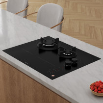 Built-in gas-induction hob De Dietrich DPI4602HM