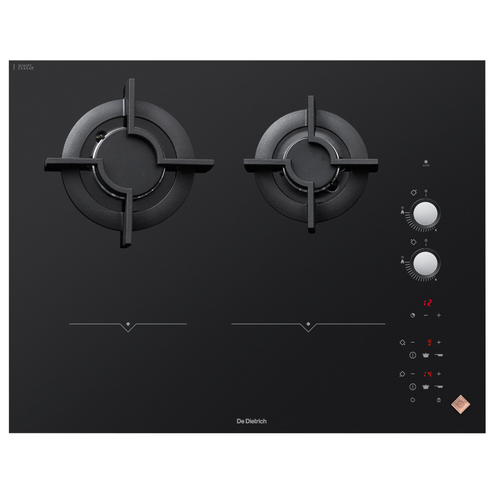 Gas-induction cooker De Dietrich DPI7602BM