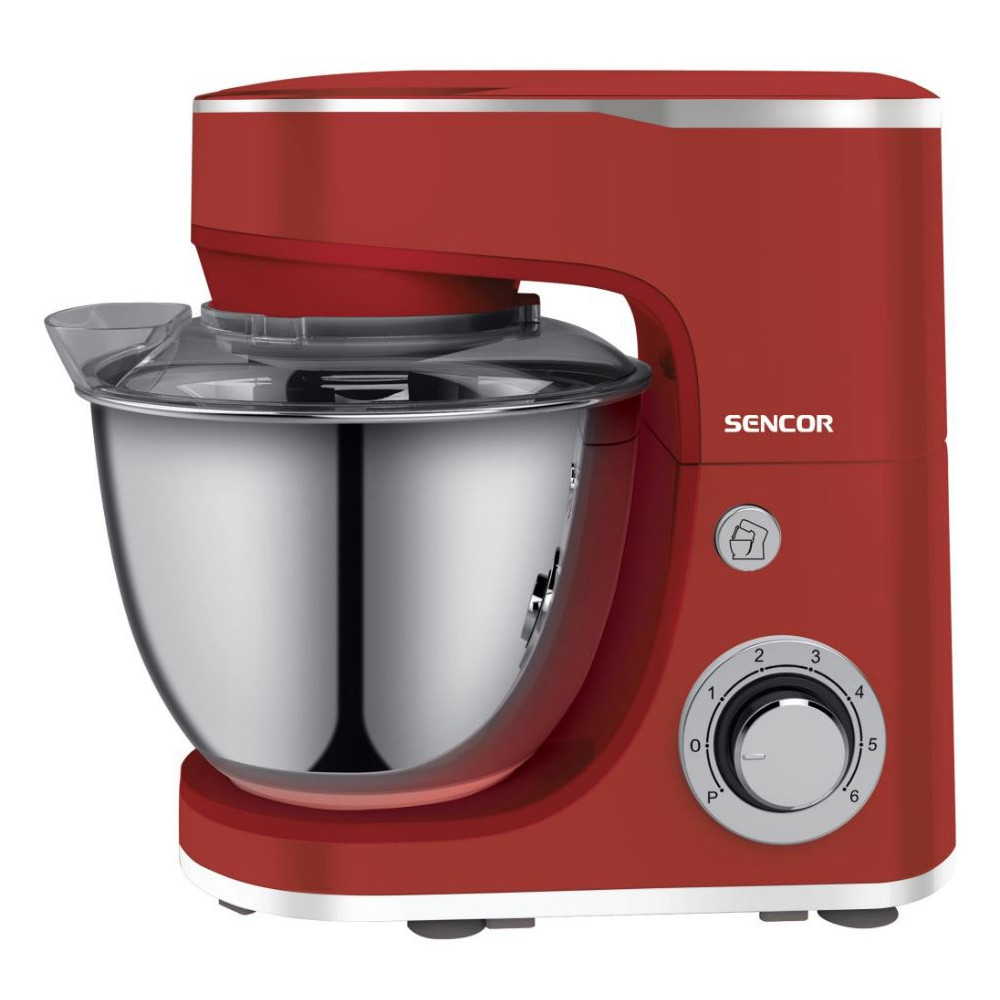 Multifunctional Stand Mixer Sencor STM3634RD, red