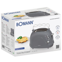 Toaster Bomann, grey
