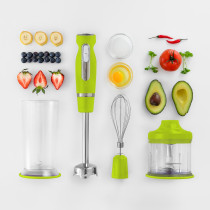Hand blender + accesories Sencor, green