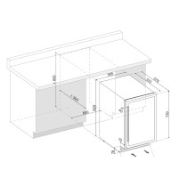 Wine cooler Dunavox