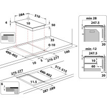 Induction hob