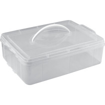 Single-stack box with lid Lamart