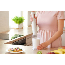 Cordless hand blender Sencor, white