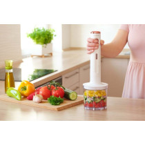 Cordless hand blender Sencor, white