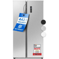 Side-by-side külmik Bomann SBS7344IX, inox