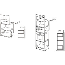 Integreeritav mikrolaineahi Brandt BMG2508B