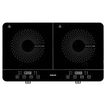 Portable induction double hotplate Sencor, grey