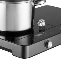 Portable induction double hotplate Sencor, grey