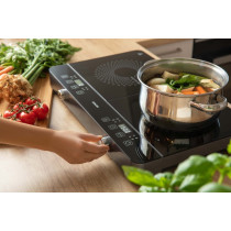 Portable induction double hotplate Sencor, grey