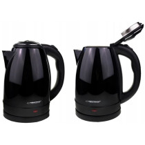 Electric kettle Victoria 1,8L stainless steel Esperanza, black