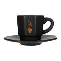 Set of 4 eight faces cups Perfetto Moka Bialetti