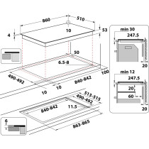 Induction plate Whirlpool
