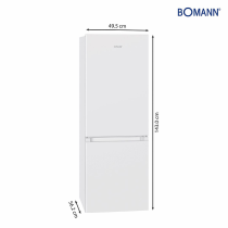 Fridge Bomann KG320.2W white