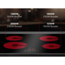 Built-in induction hob Bomann