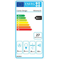 Hood Ciarko Design Minimal 8 90 cm