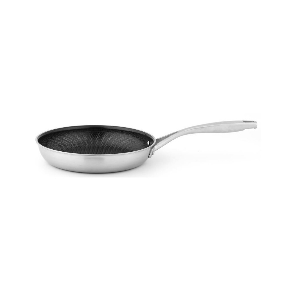DURAMAX Triply Ceramic etching frypan with casted handle 24cm