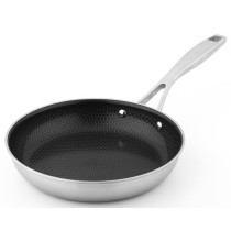 DURAMAX Triply Ceramic etching frypan with casted handle 24cm