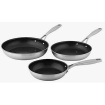 DURAMAX Triply Ceramic etching frypan with casted handle 24cm