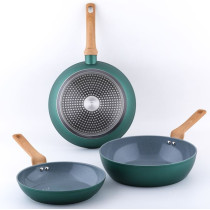 PURE Aluminum Green ceramic frypan 28 cm
