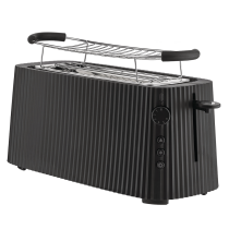 Toaster Plisse Alessi, black