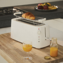 Toaster Plisse Alessi, white
