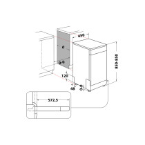 Nõudepesumasin Indesit DF9E1B10S