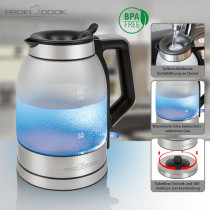 Kettle ProfiCook PCWKS1215G