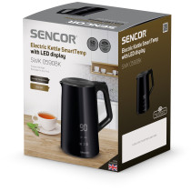 Electric kettle with LED display Sencor SWK0590BK