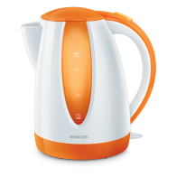 Water kettle Sencor, white/orange