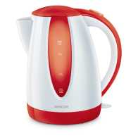 Water kettle Sencor, white/red