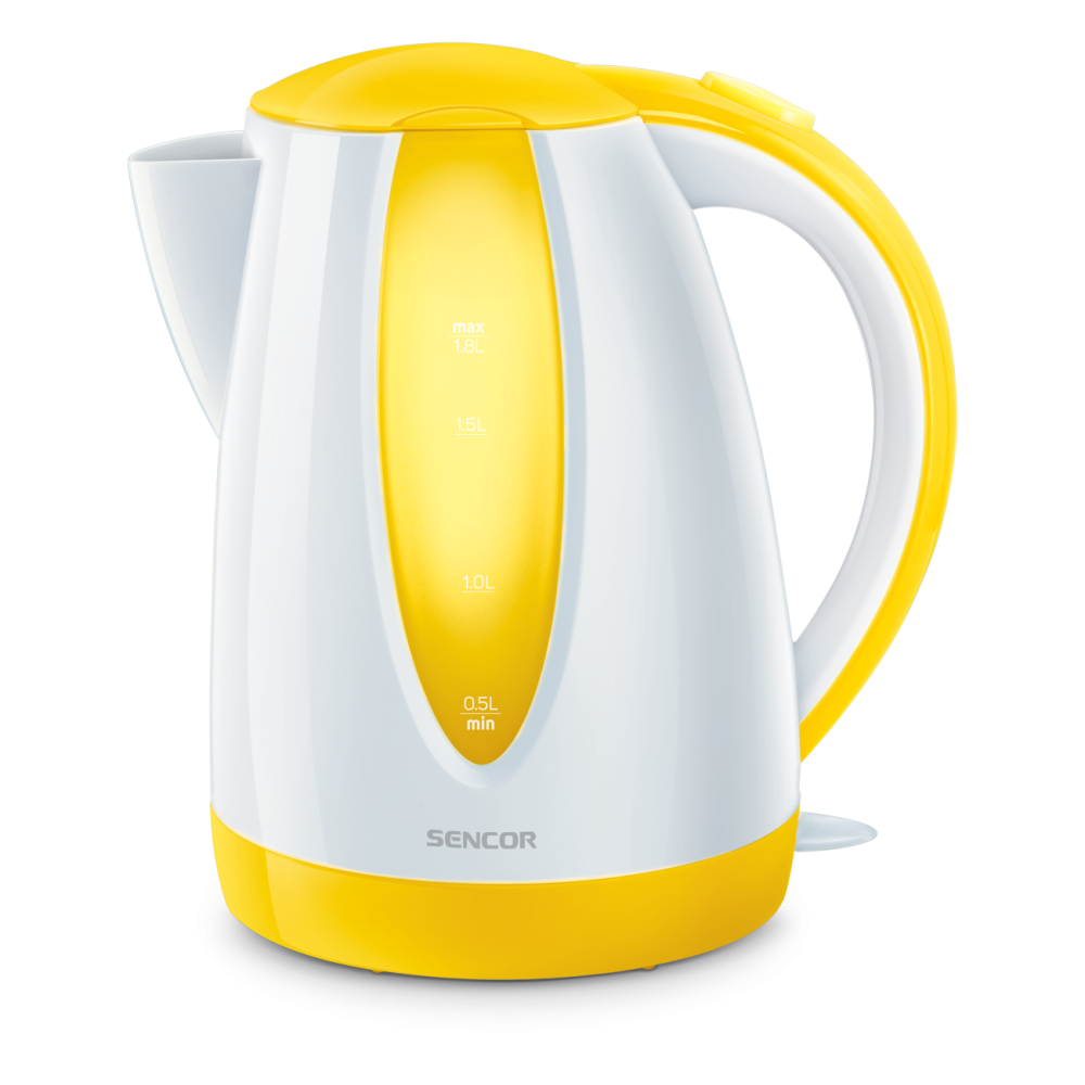 Kettle Sencor SWK1816YL white/yellow